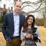 HRH PRINCE WILLIAM AND PHOTOGRAPHER  SAMIA MEAH TODAY

PICTURE JEREMY SELWYN
08/12/2016